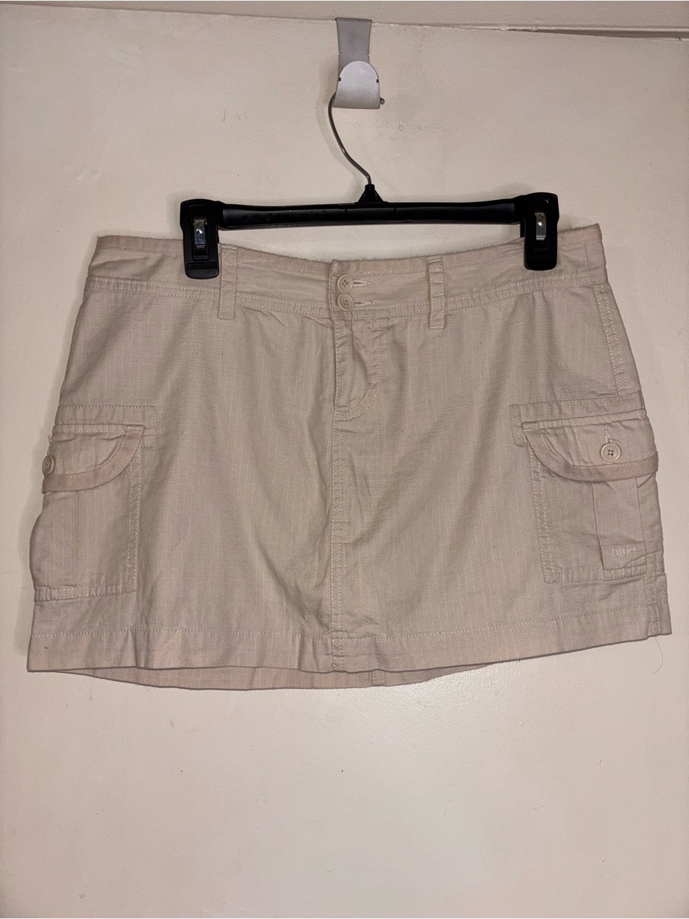 Duck Head Cream Cargo Mini Skort